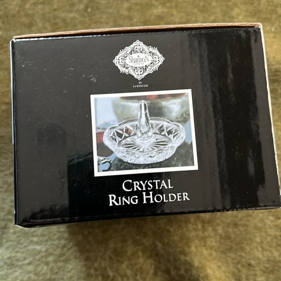 Godinger Crystal Ring Holder-NIB - Picture 2 of 7